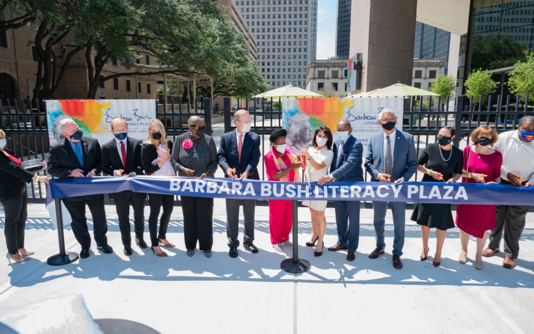 The City of Houston Embraces Literacy and Honors Former First Lady Barbara Bush… By Houston Mayor Sylvester Turner