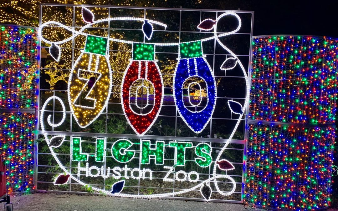 TXU Energy Presents Zoo Lights at the Houston Zoo! By Michelle Leigh
