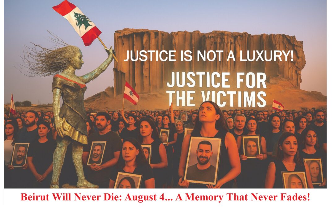 Beirut Will Never Die: August 4… A Memory That Never Fades! On the 5th anniversary of the Beirut Port Explosion – August 4, 2020